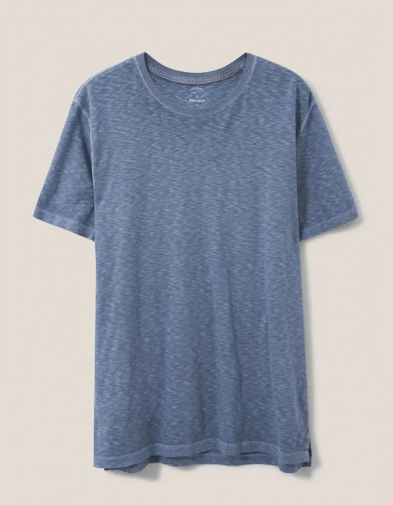 Men's Abersoch Short Sleeve Tee Mid Blue