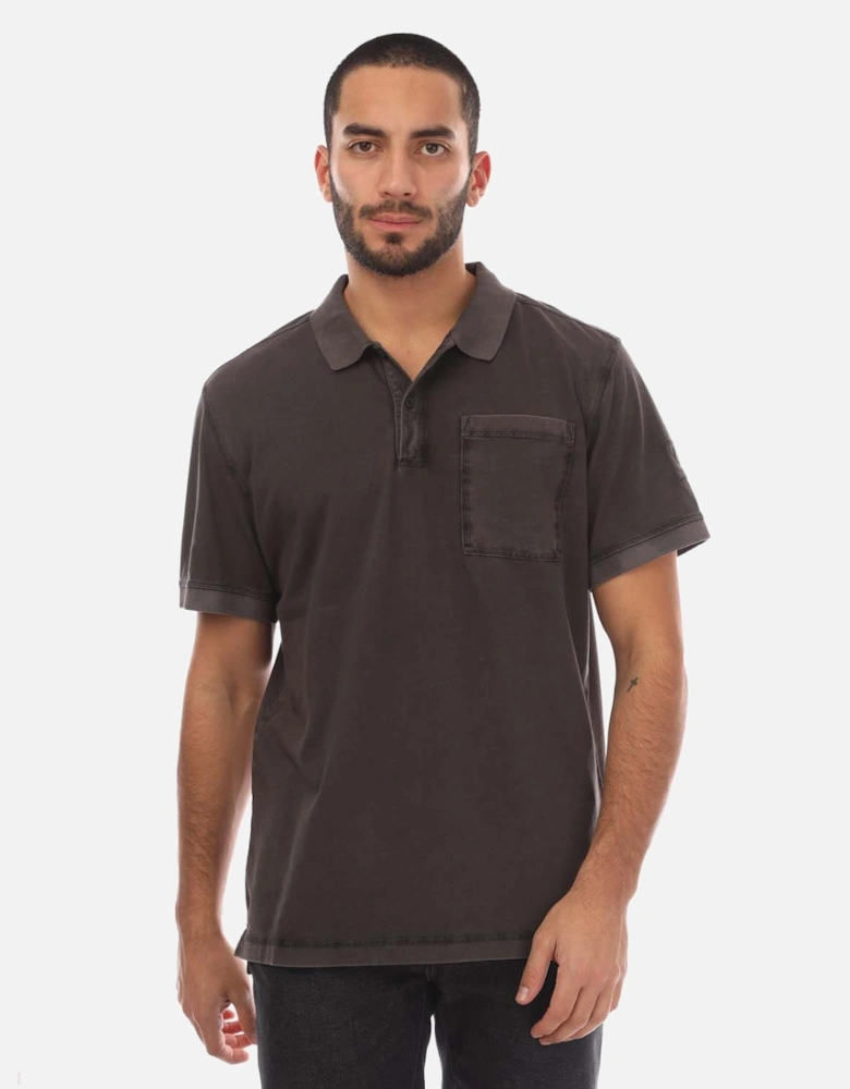 Garment Dye Cotton Hockley Polo Shirt