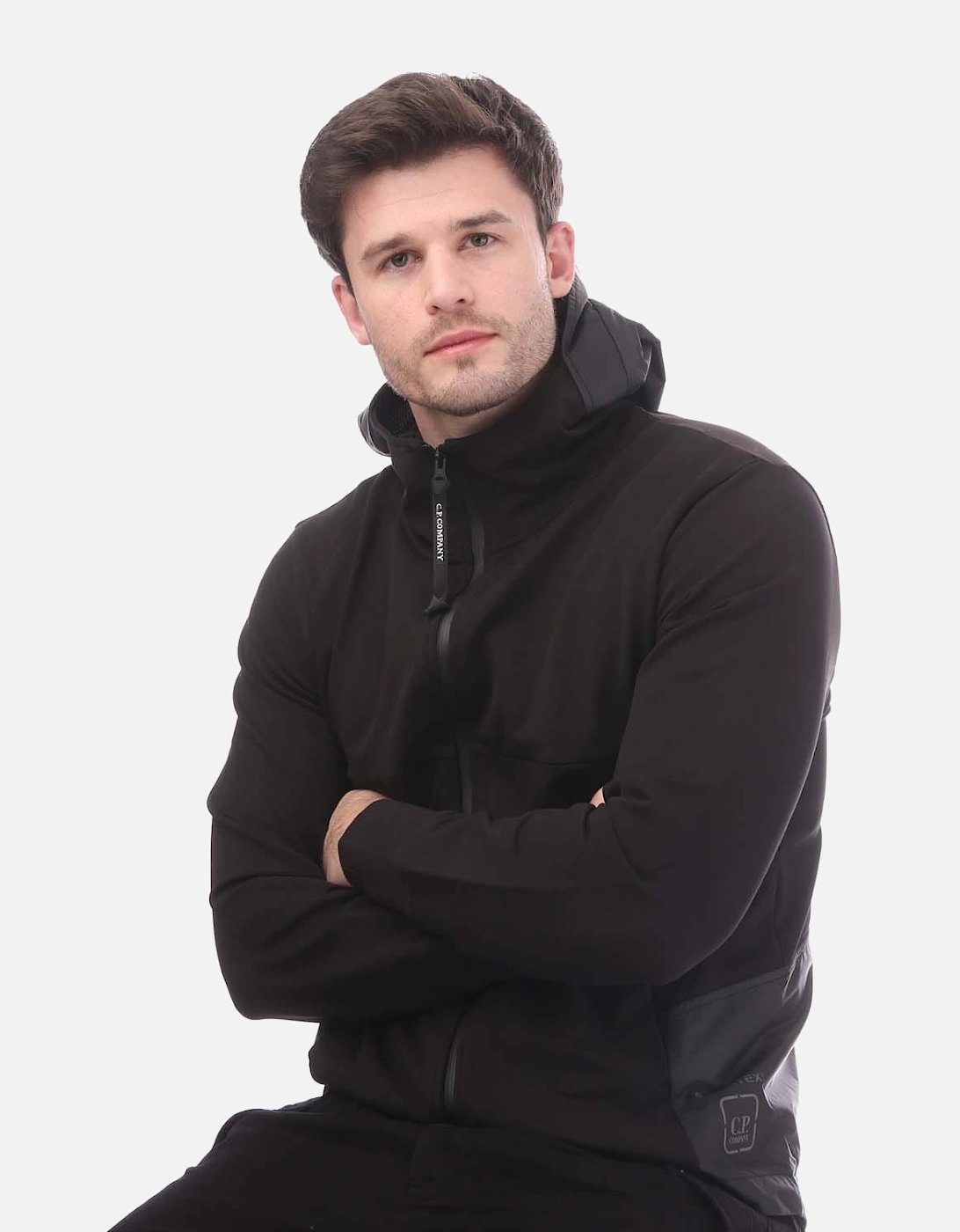 Metropolis Series Stretch Fleece Zip Hoodie