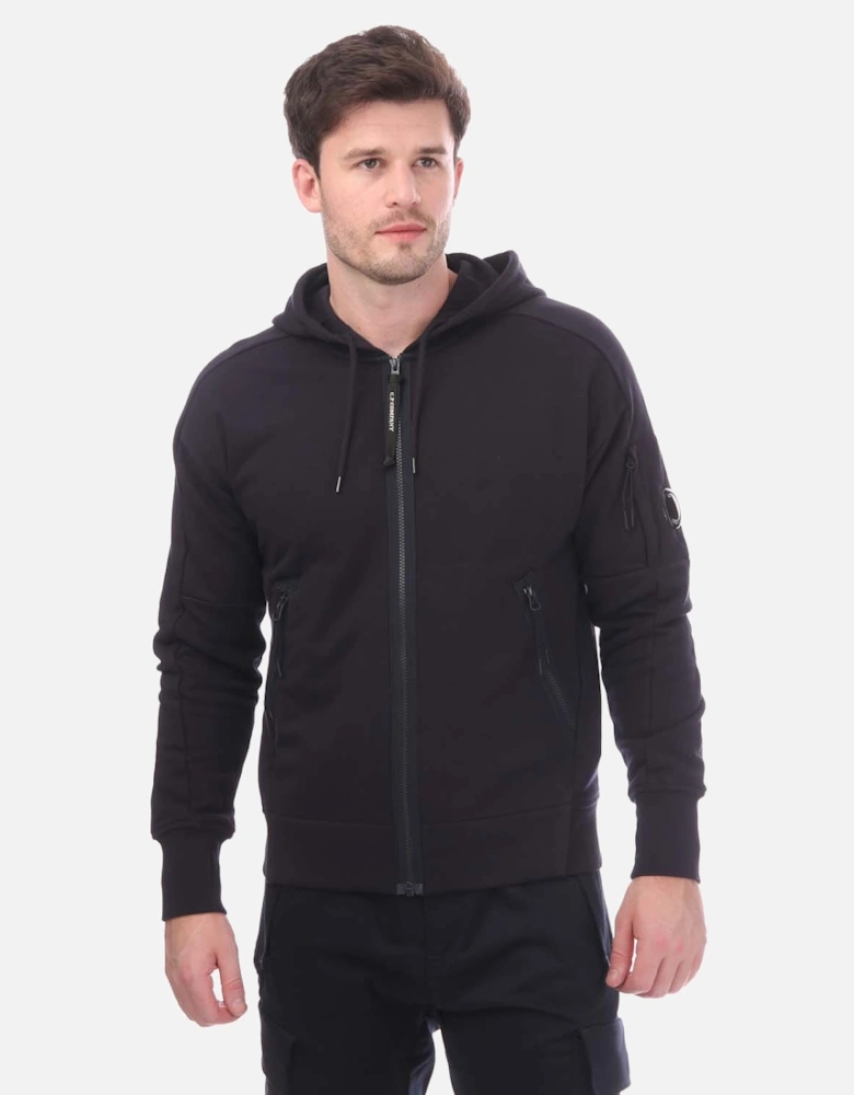 Lens Zip Through Hoodie