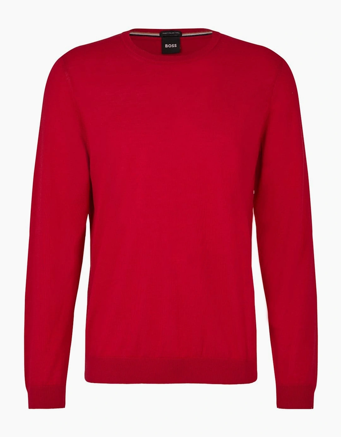 Hugo Boss Men's Leno-P Sweater - Red - Size: 40