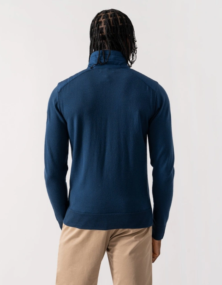 Kilmington Mens Merino Wool Quarter Zip Jumper