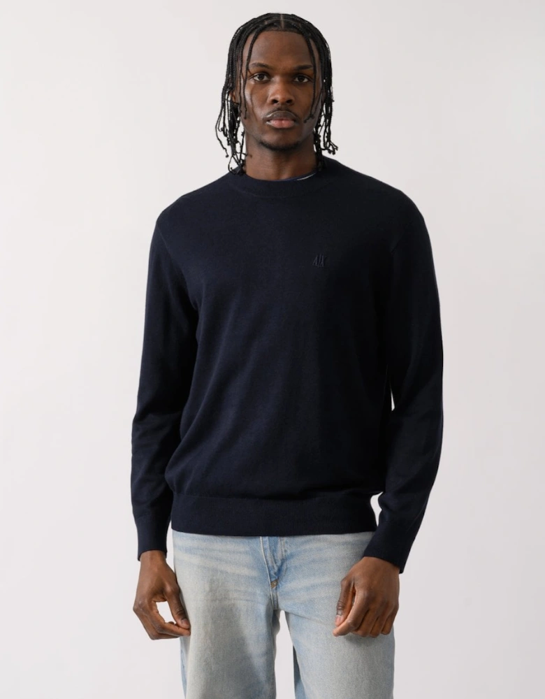 Mens Embroidered A|X Logo Jumper