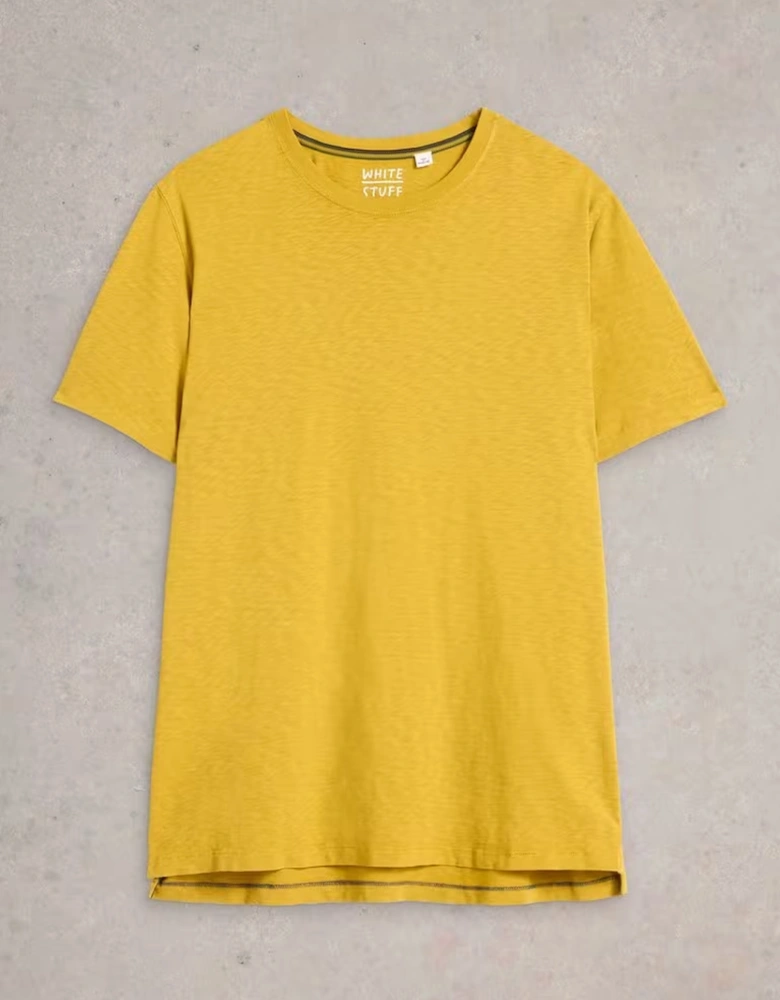 Men's Abersoch Short Sleeve Tee Light Yellow