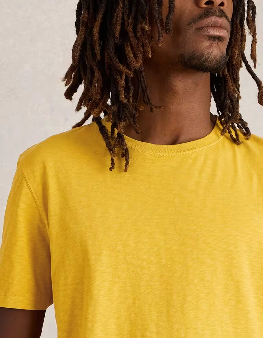 Men's Abersoch Short Sleeve Tee Light Yellow