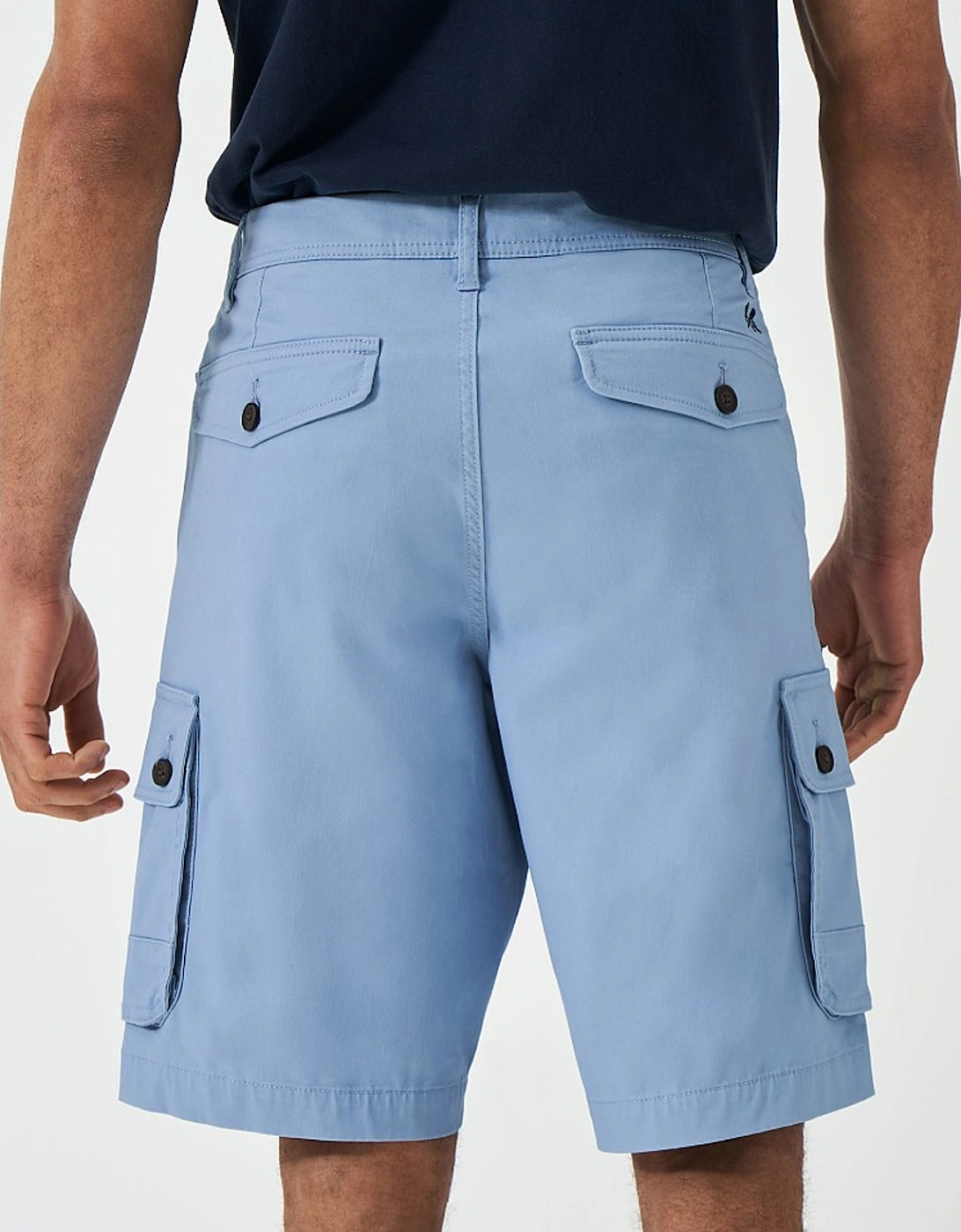 Men's Formby Stretch Cargo Shorts Dusk Blue