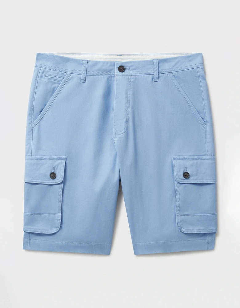 Men's Formby Stretch Cargo Shorts Dusk Blue