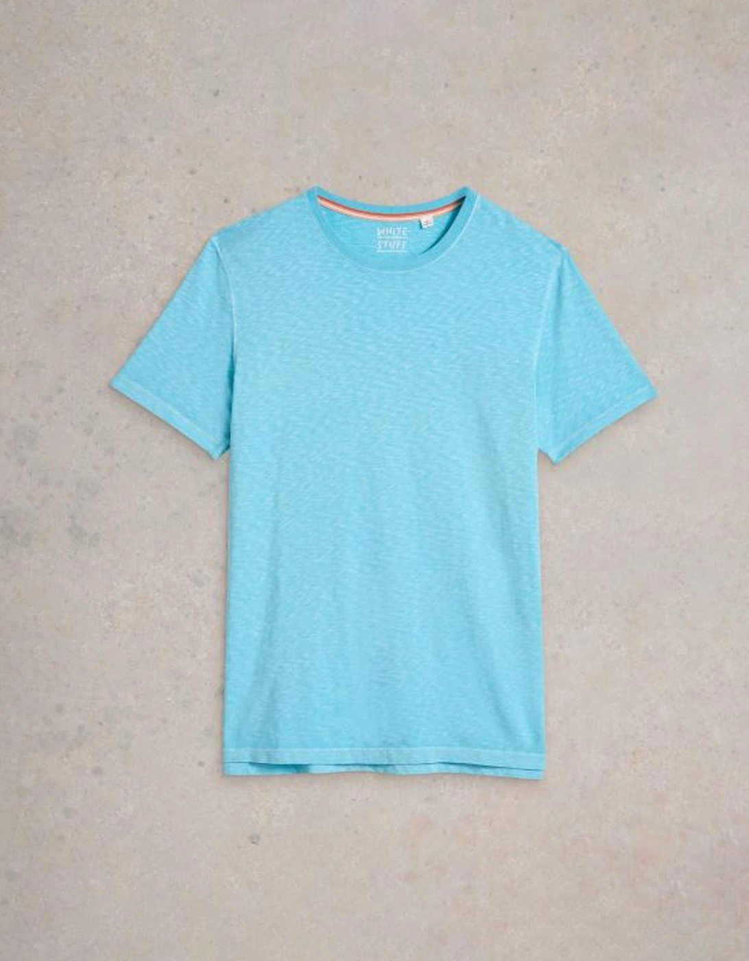 Men's Abersoch Short Sleeve Tee Bright Blue