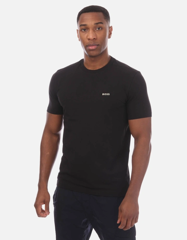 Contrast Logo Regular-Fit T-Shirt