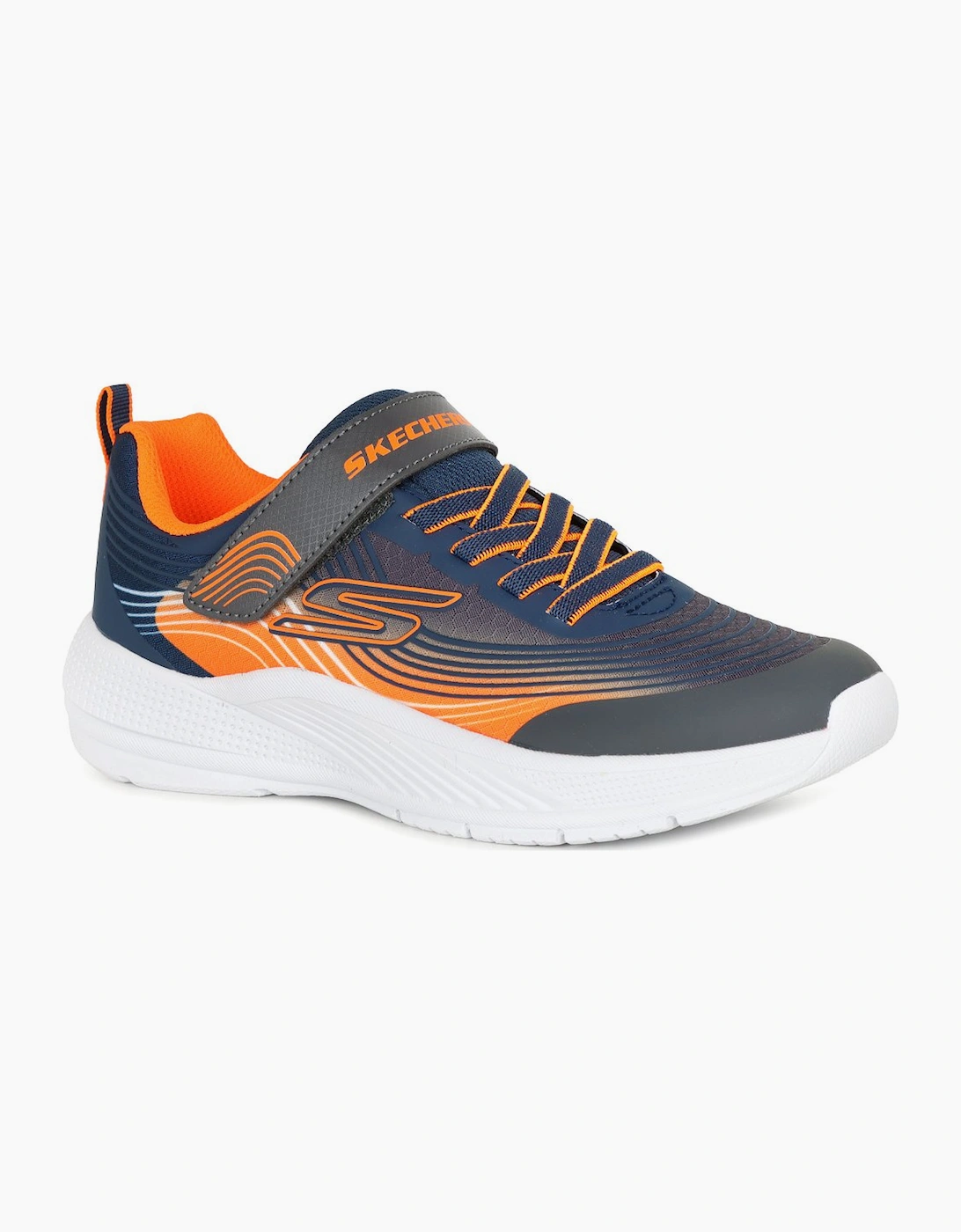 Skechers Boys Navy 'S Microspec Advance Sports Trainers - : 10.5 Size 10.5 Kids