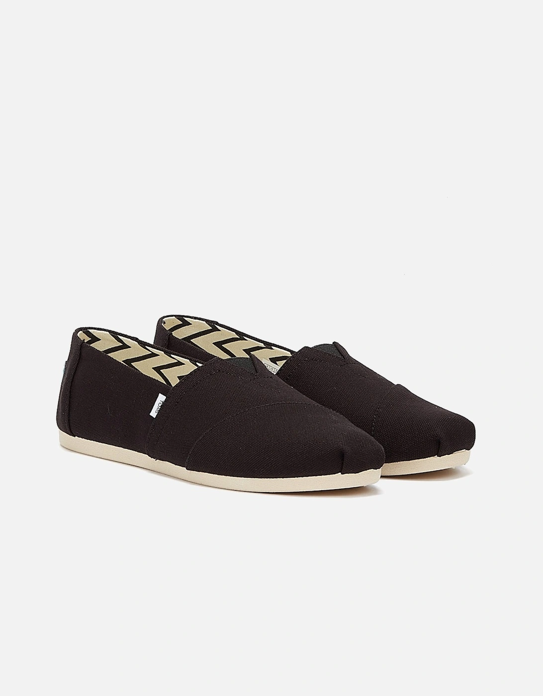 Alpargata Cotton Canvas Womens Black Espadrilles, 8 of 7