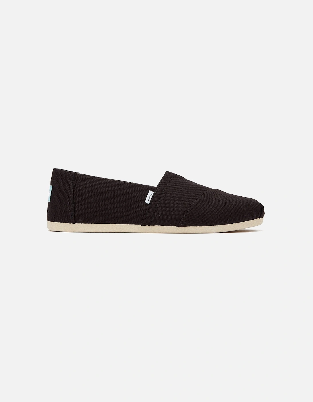 Alpargata Cotton Canvas Womens Black Espadrilles