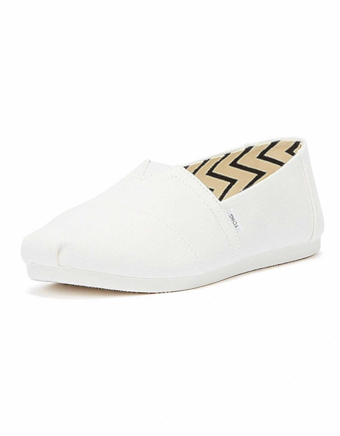 Alpargata Cotton Canvas Mens White Espadrilles