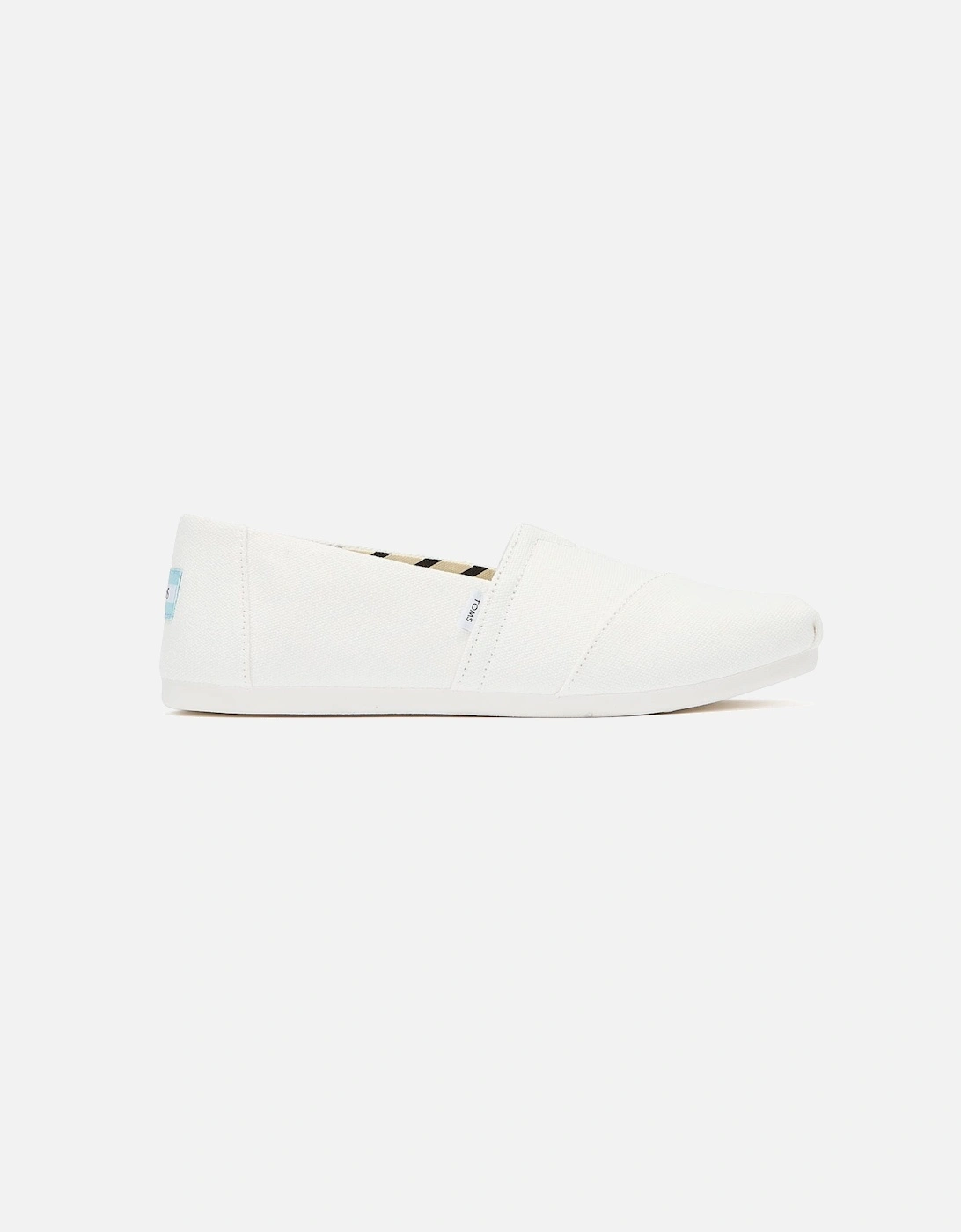 Alpargata Cotton Canvas Mens White Espadrilles