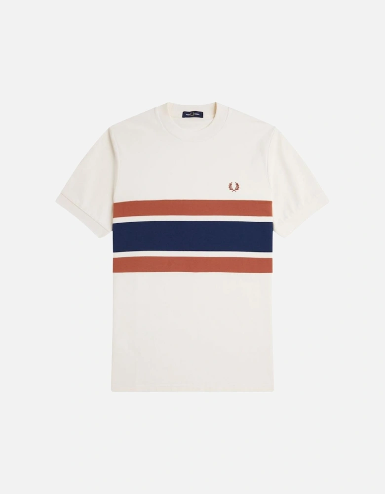 FP Panelled T-Shirt - Light Ecru