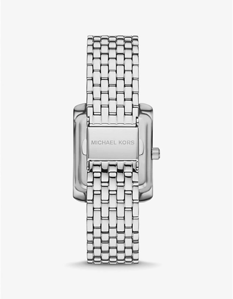 Petite Emery Pavé Silver-Tone Watch