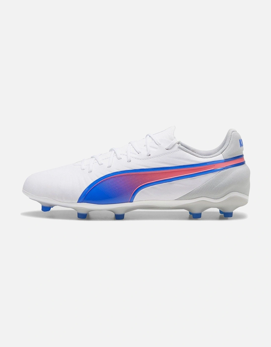 Mens King Match Firm Ground Football Boots -Grey, 7 of 6