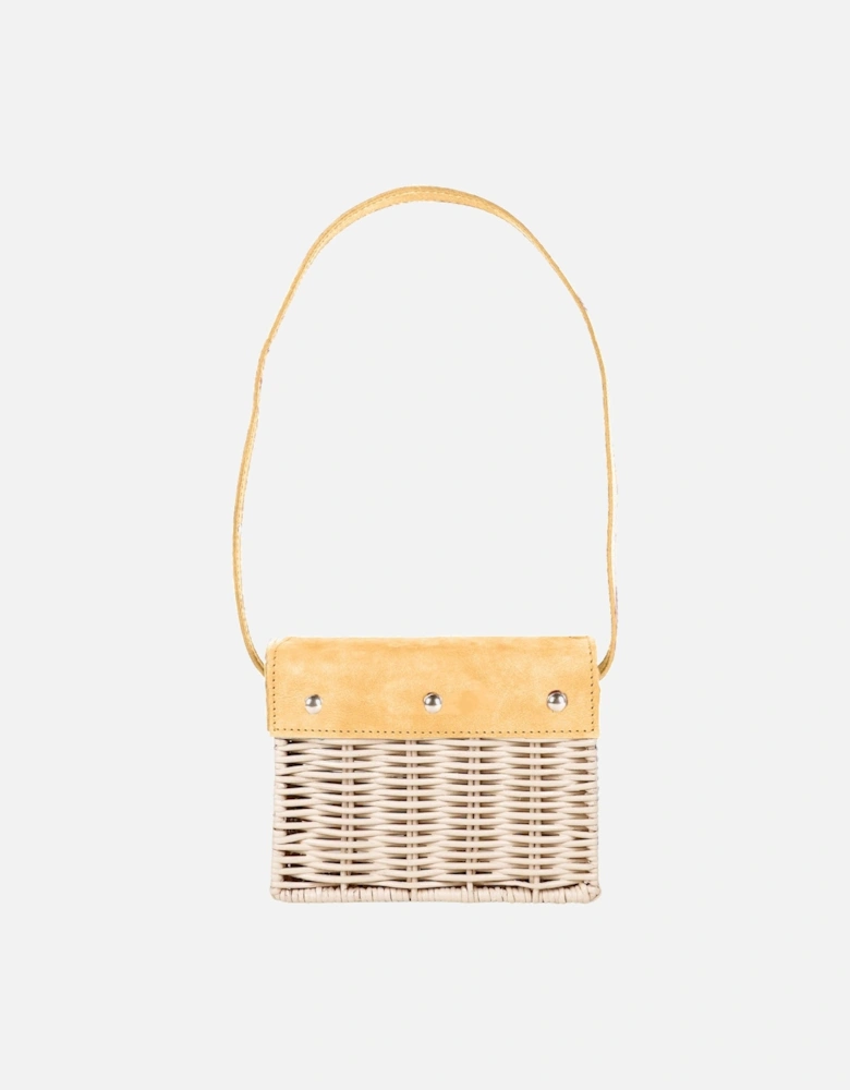 Mustard & Natural Mini Shou Shoulder Strap