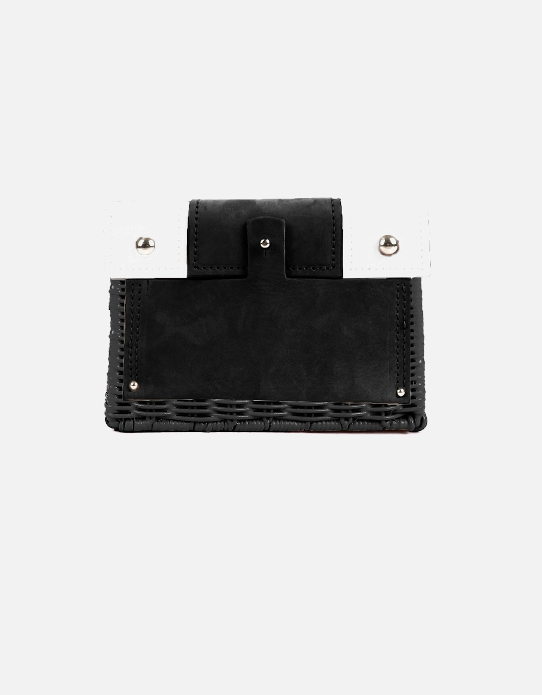 Black & White Two Tone Tao Clutch