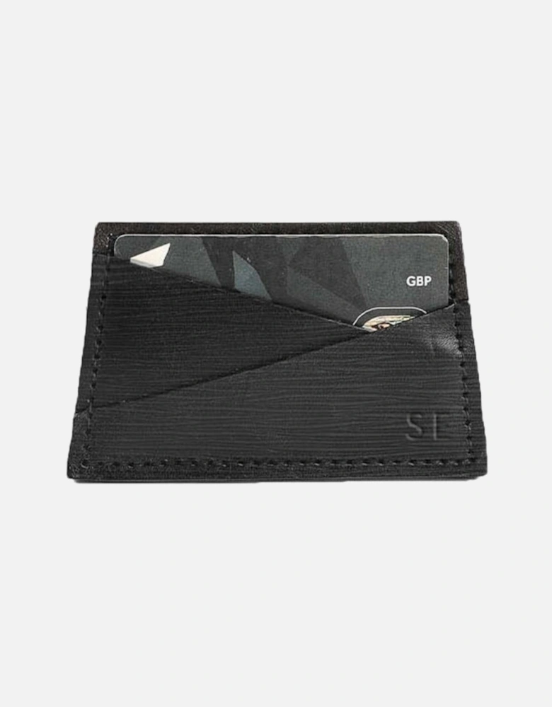 Laptop and Cardholder Gift Set - Black Wavy