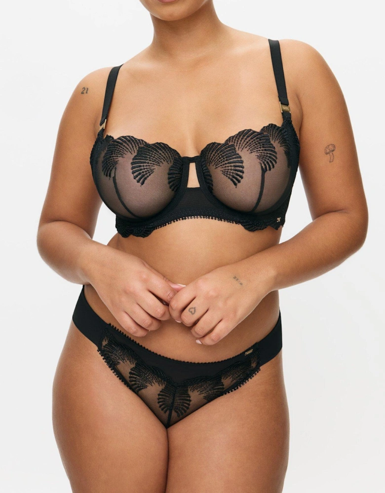 Lana Non-Pad Balcony Bra Black DD+