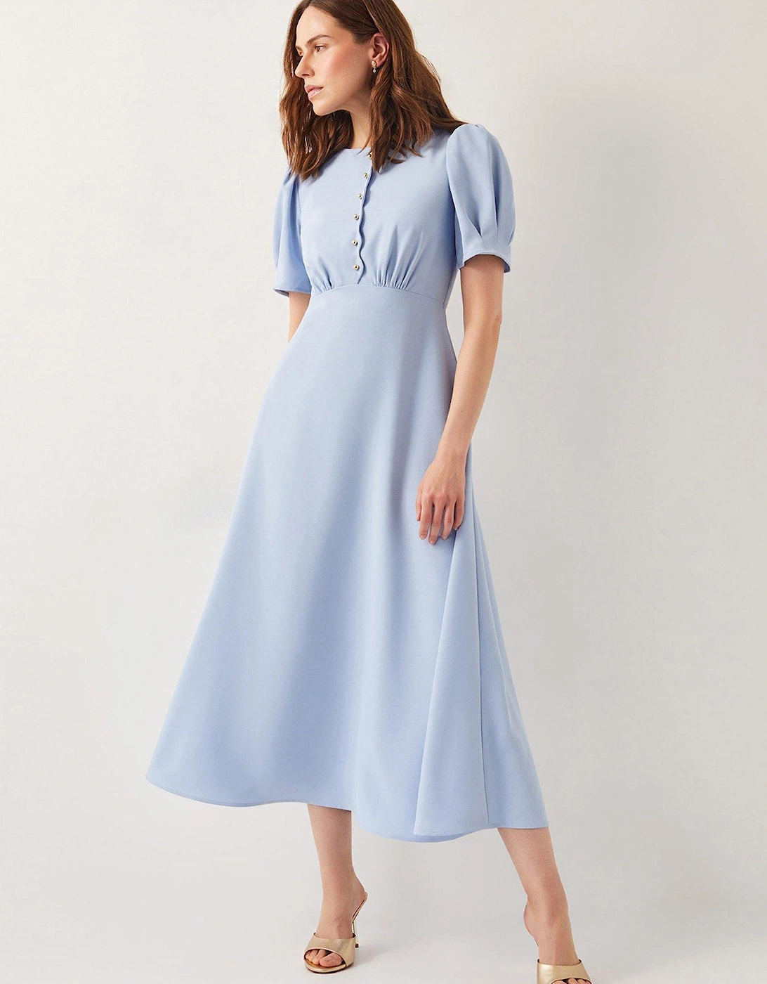 Ruth Dress - Blue, 2 of 1