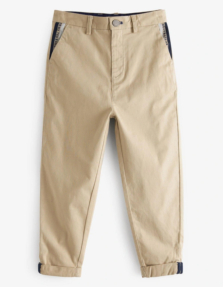 Boys Chino Trousers - Stone