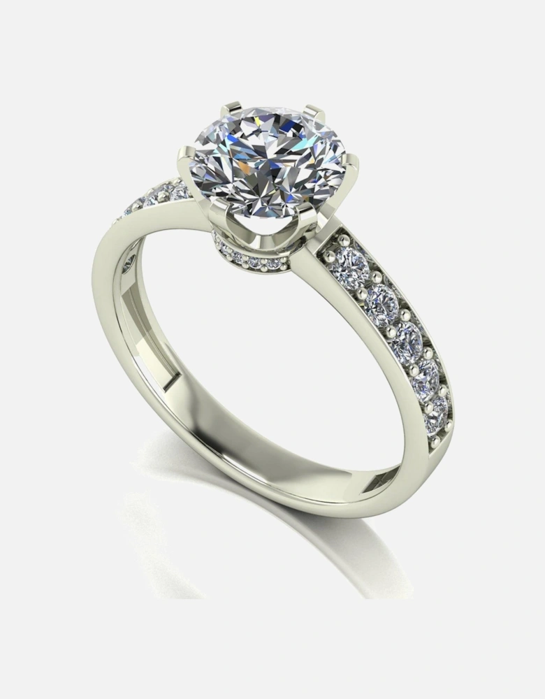 Lady Lynsey Platinum 2ct total Eq Solitaire Ring