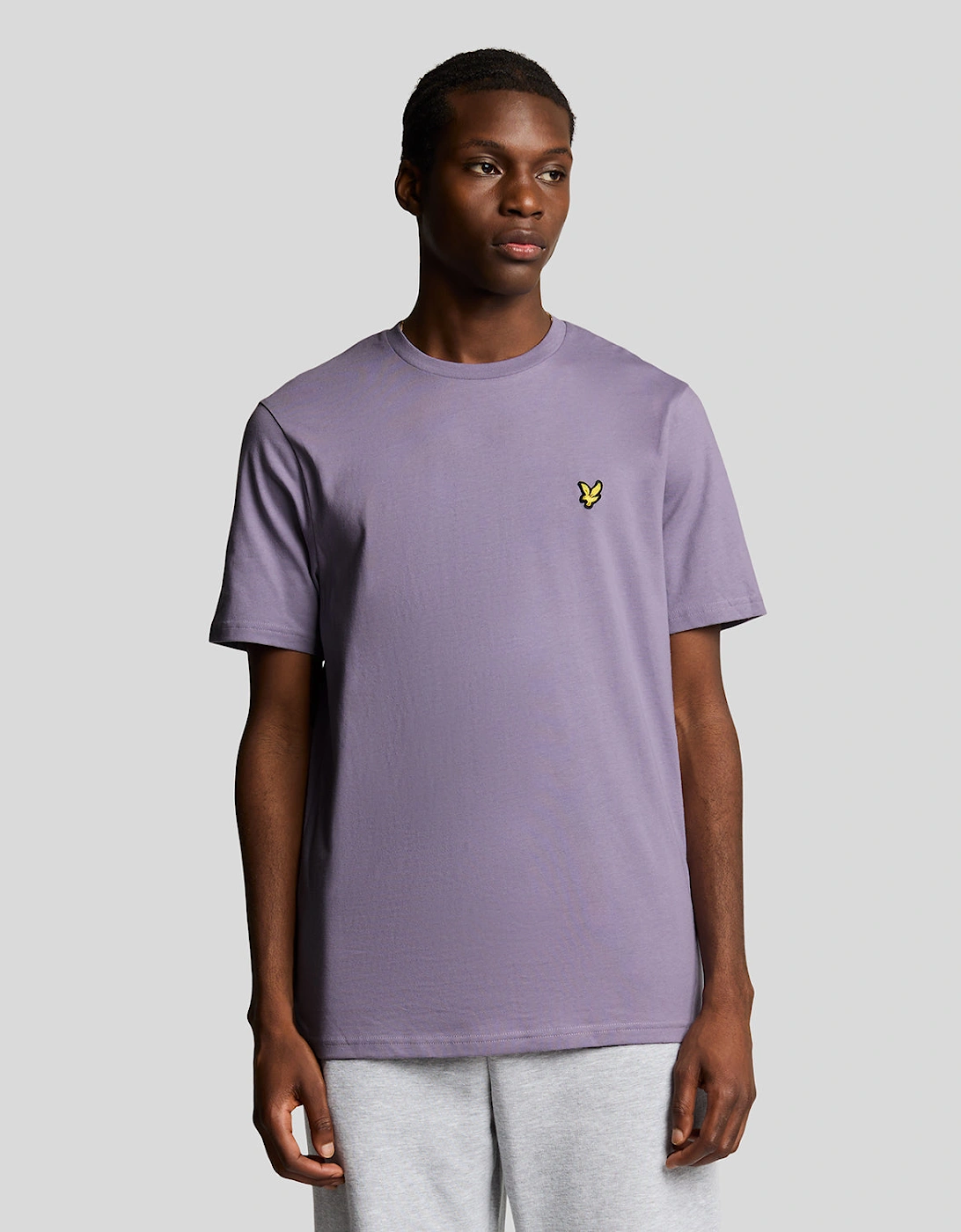 Lyle And Scott Men's Plain T-Shirt - Purple - Size: 42/Regular
