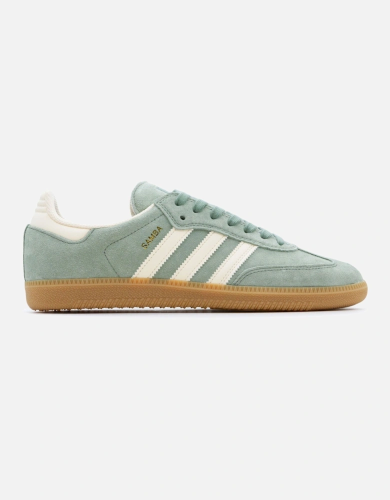 Samba ADV Shoes - Silver Green/Wonder White/Gold Metallic