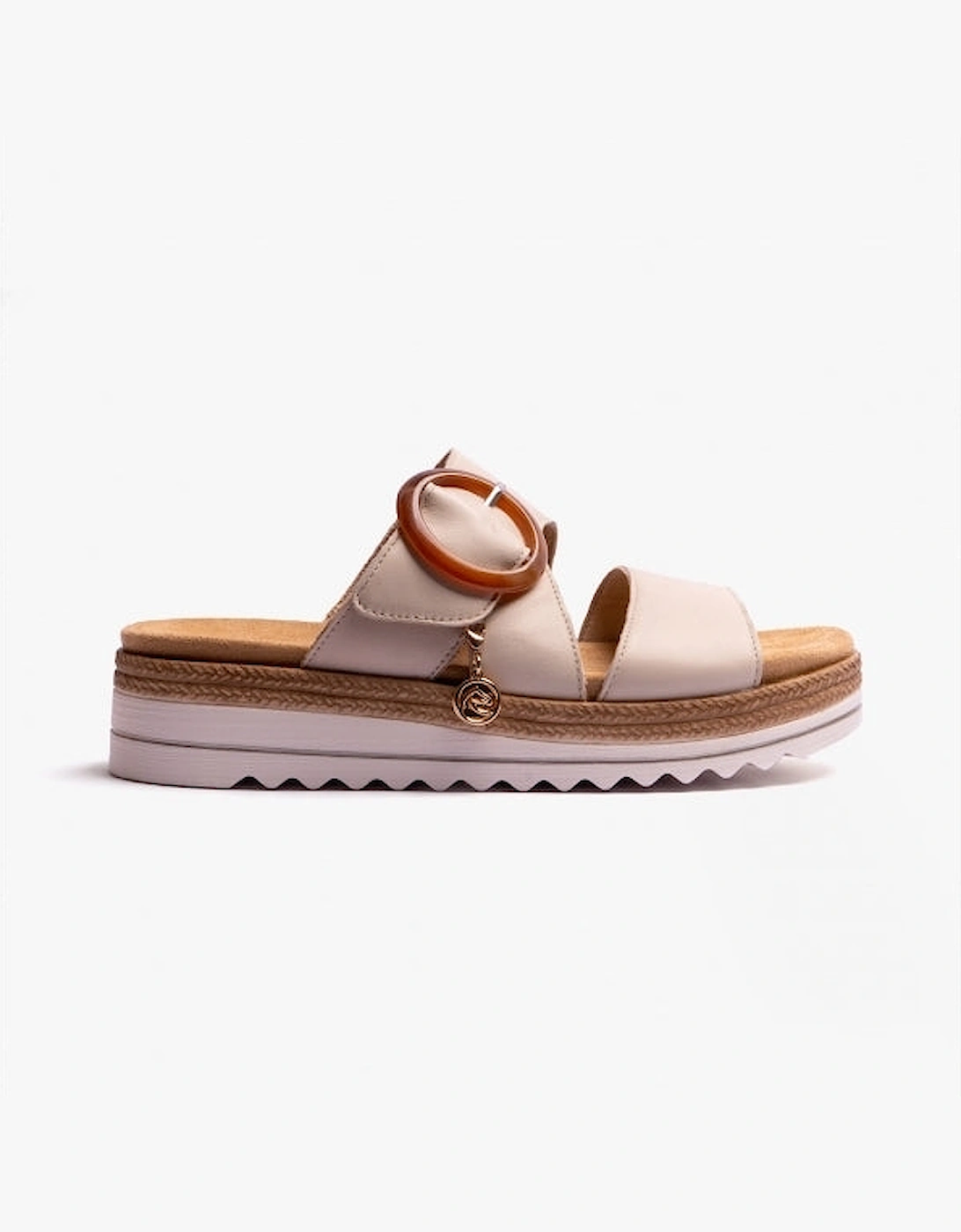 Women's Remonte JOCELYN Womens Dual Strap Sandals White - Size: 5
