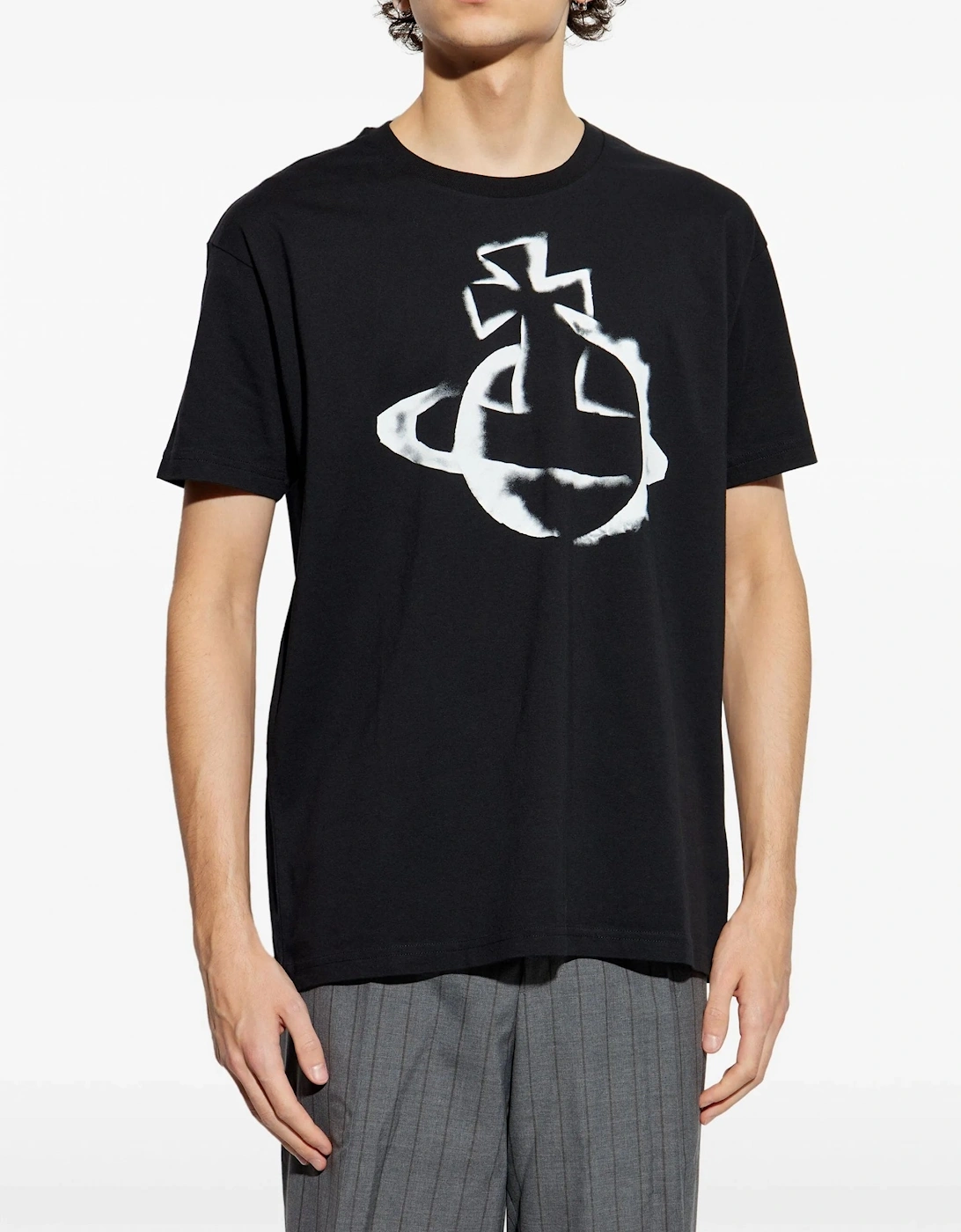 Stencil Orb T-shirt Black