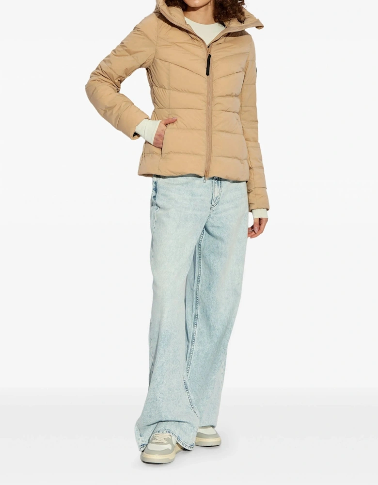 Womens Clair Coat Tan