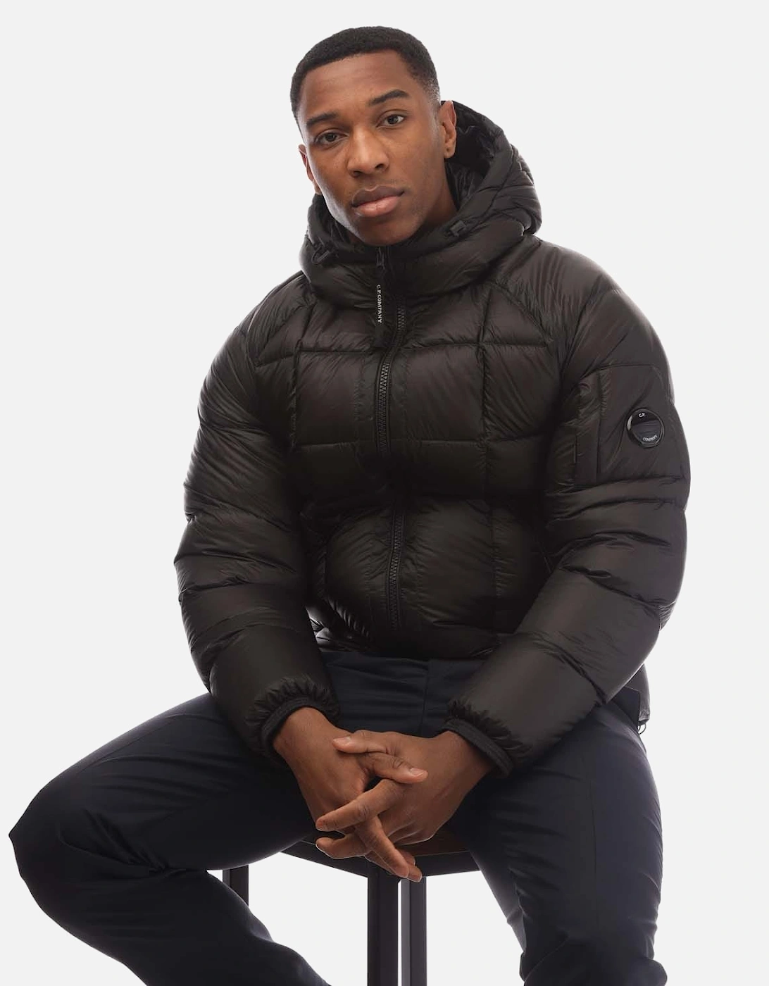 D.D. Shell Hooded Medium Down Jacket