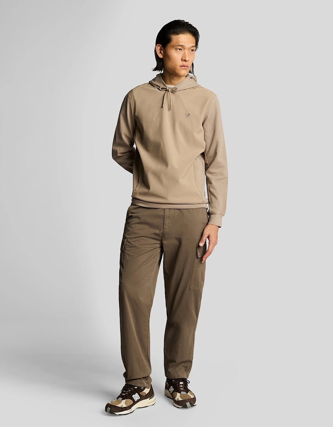 Lyle And Scott Men's Tan Cargo Pocket Trousers