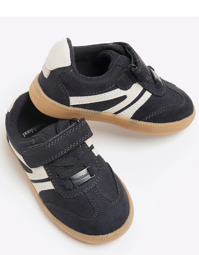 Unisex Velcro Trainers - Navy