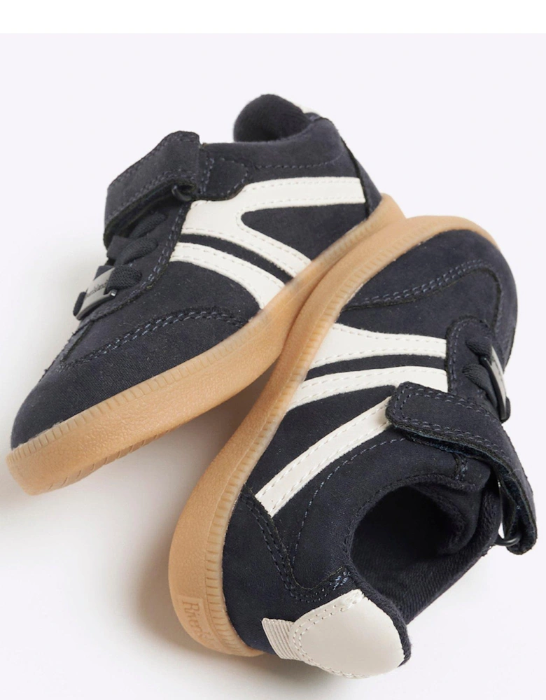 Unisex Velcro Trainers - Navy