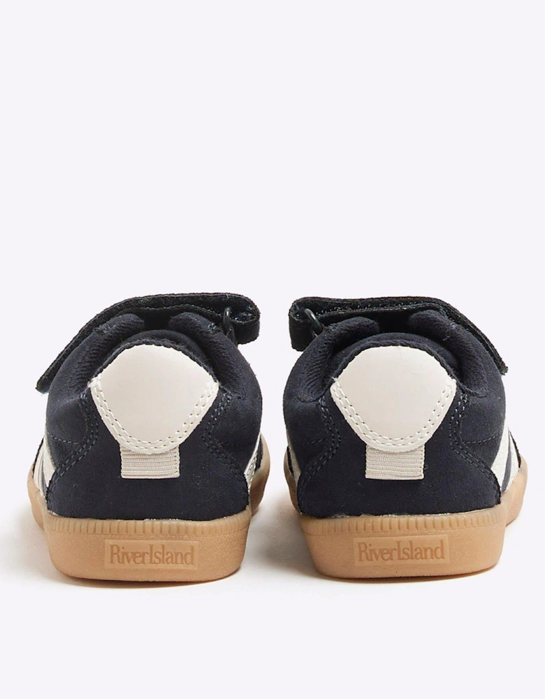 Unisex Velcro Trainers - Navy