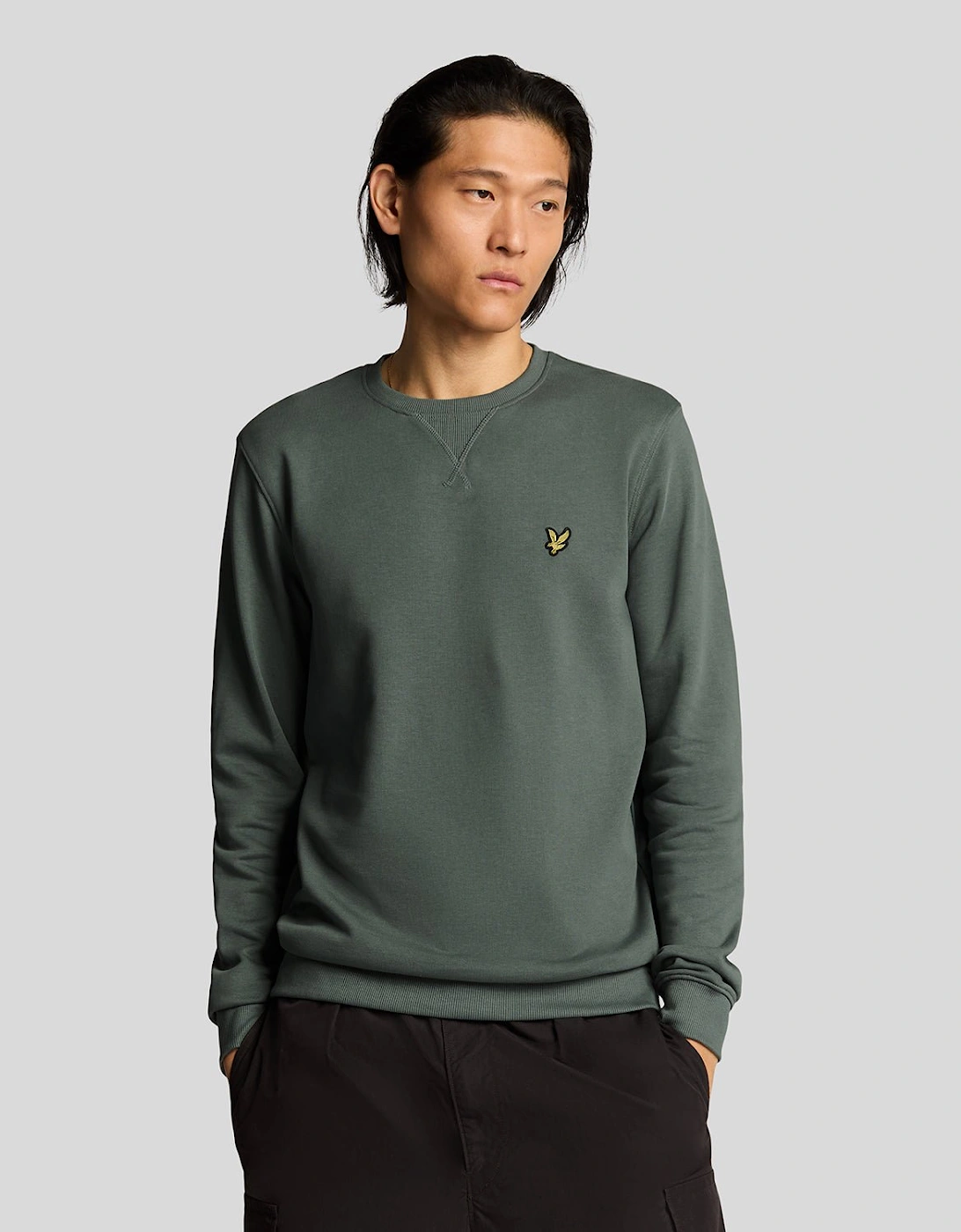 Lyle And Scott Men's Tan Cotton Crew Neck Sweatshirt - : 42 Xl