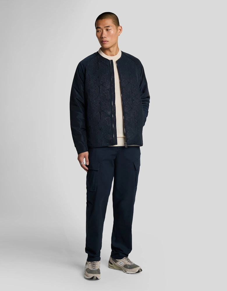 Emblem Quilted Jacket