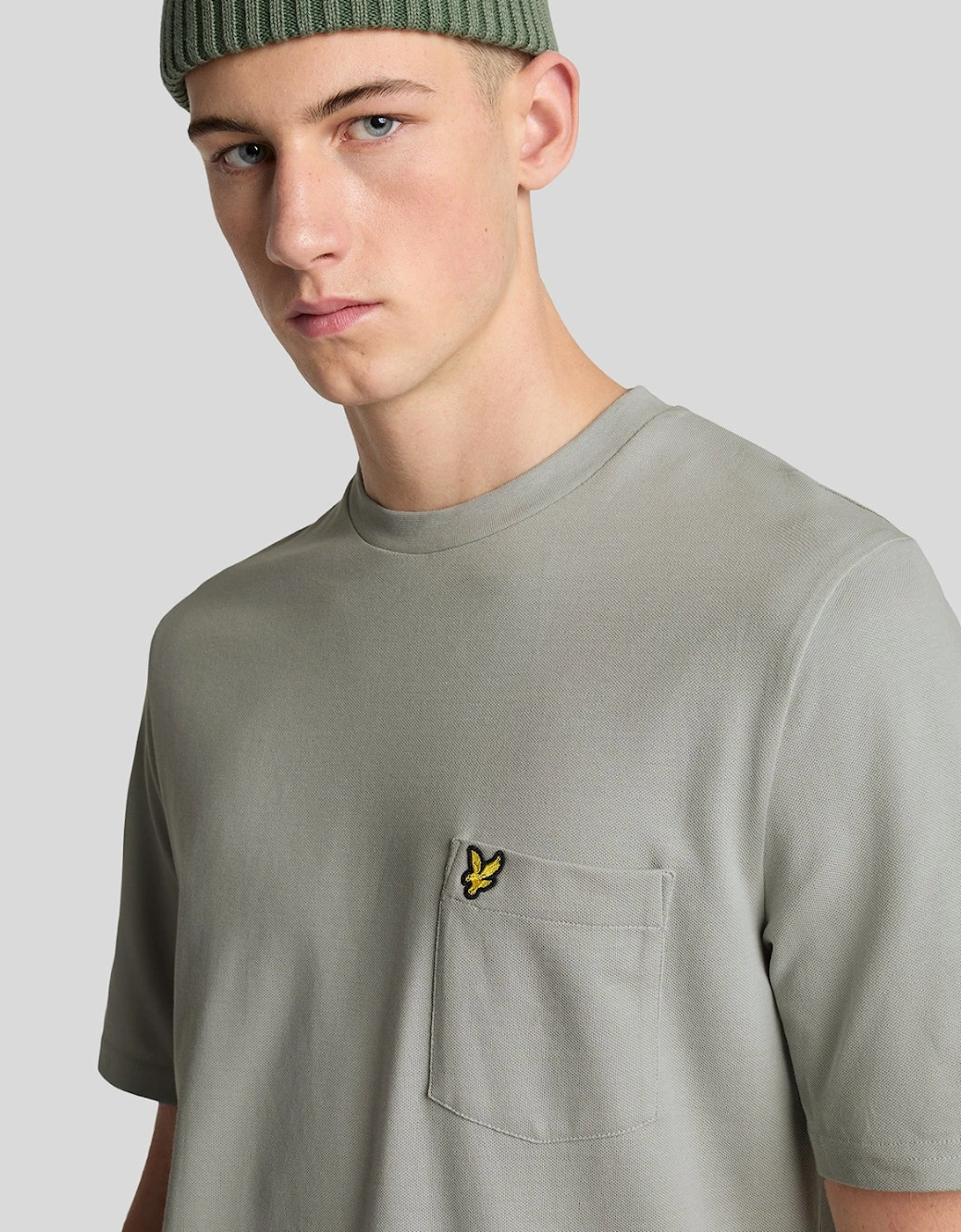 Plain Pique Pocket T-Shirt