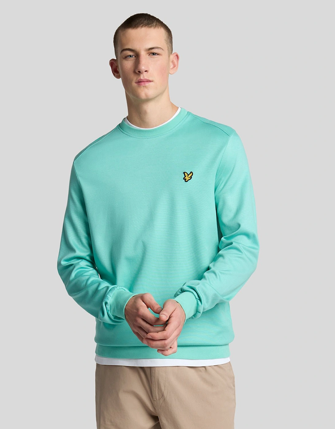 Lyle And Scott Men's Pullover Hoodie - Blue - Size: Regular/34