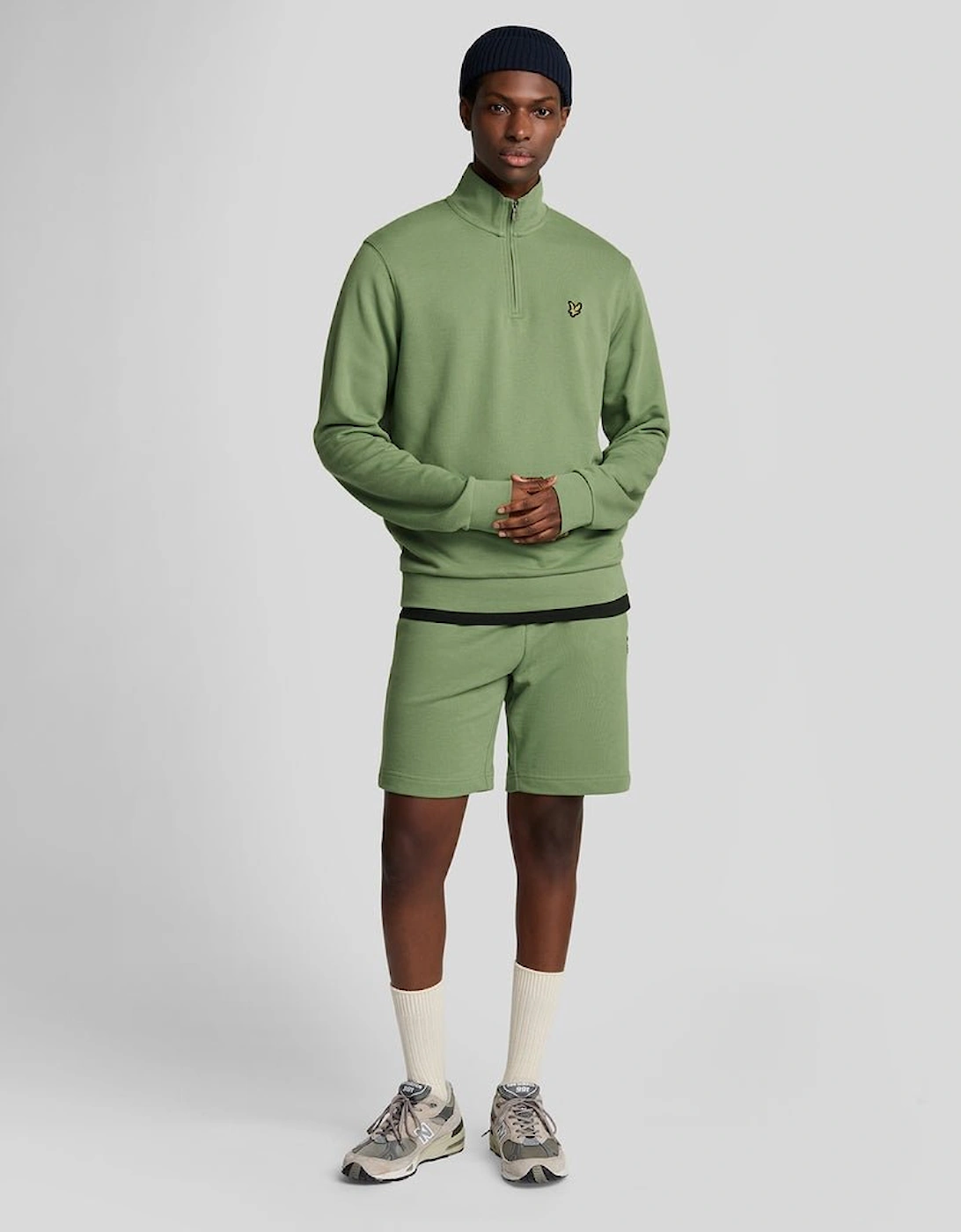 Lyle And Scott Men's Tan Sweat Shorts - : 39/38/32 Xxl