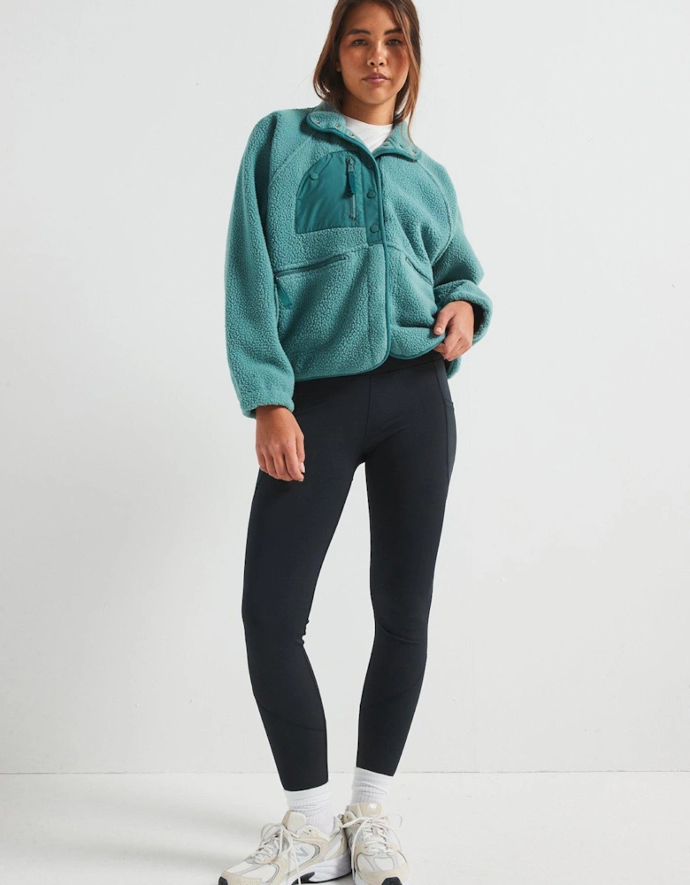 Womens Hit The Slopes Jacket - Midnight Jade