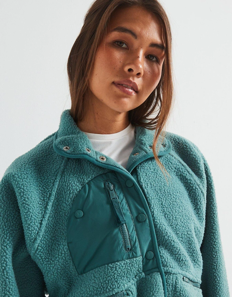 Womens Hit The Slopes Jacket - Midnight Jade