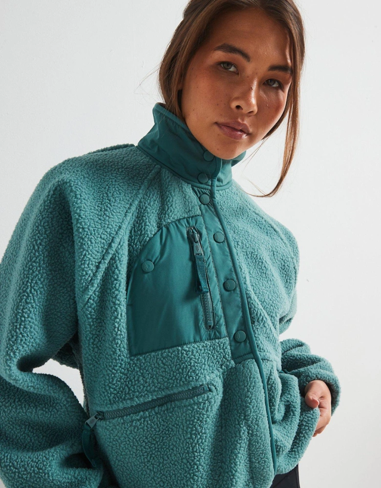 Womens Hit The Slopes Jacket - Midnight Jade