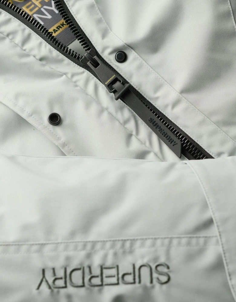 City Padded Parka Jacket - Grey