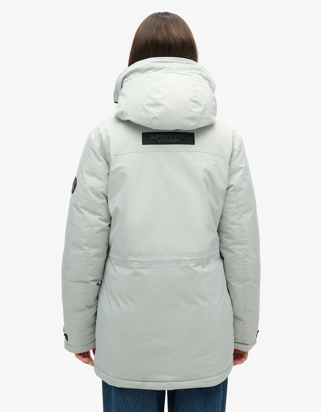 City Padded Parka Jacket - Grey