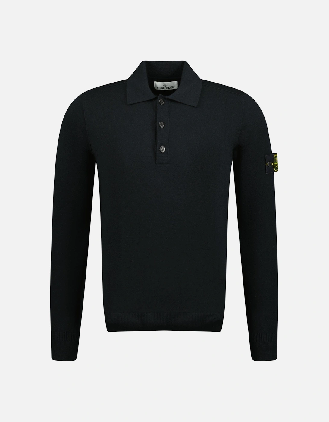 Wool Polo-Shirt Black, 5 of 4