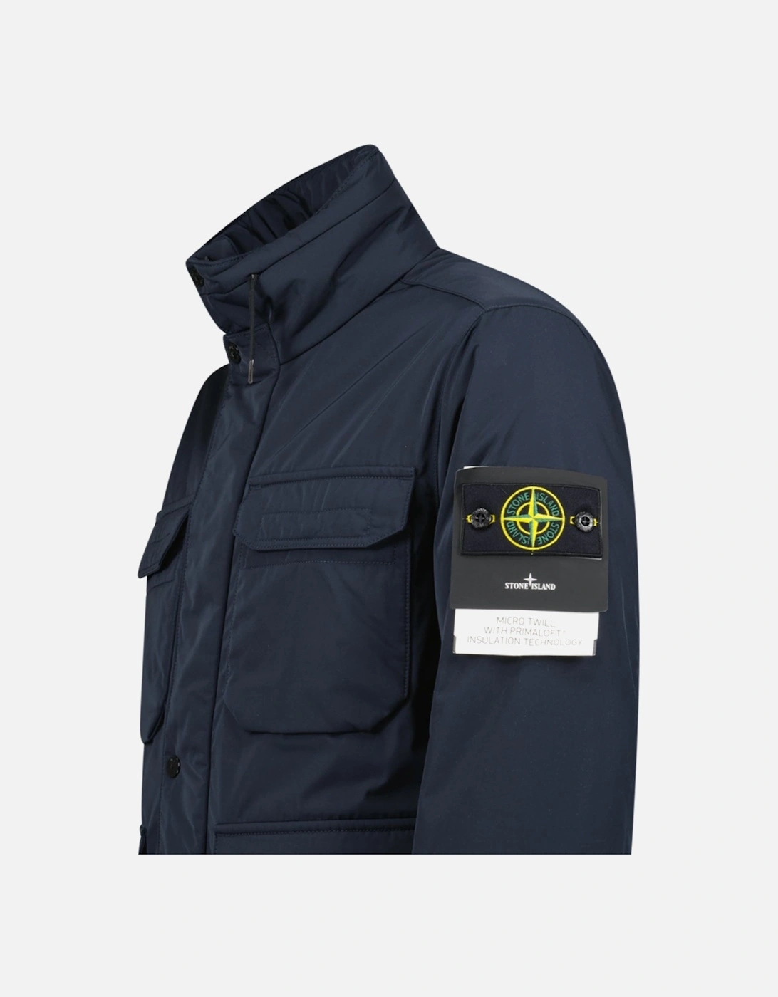 Micro-Twill Primaloft Field Jacket Navy